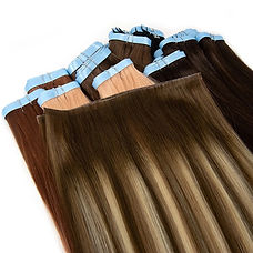 Tape hair extensions training method