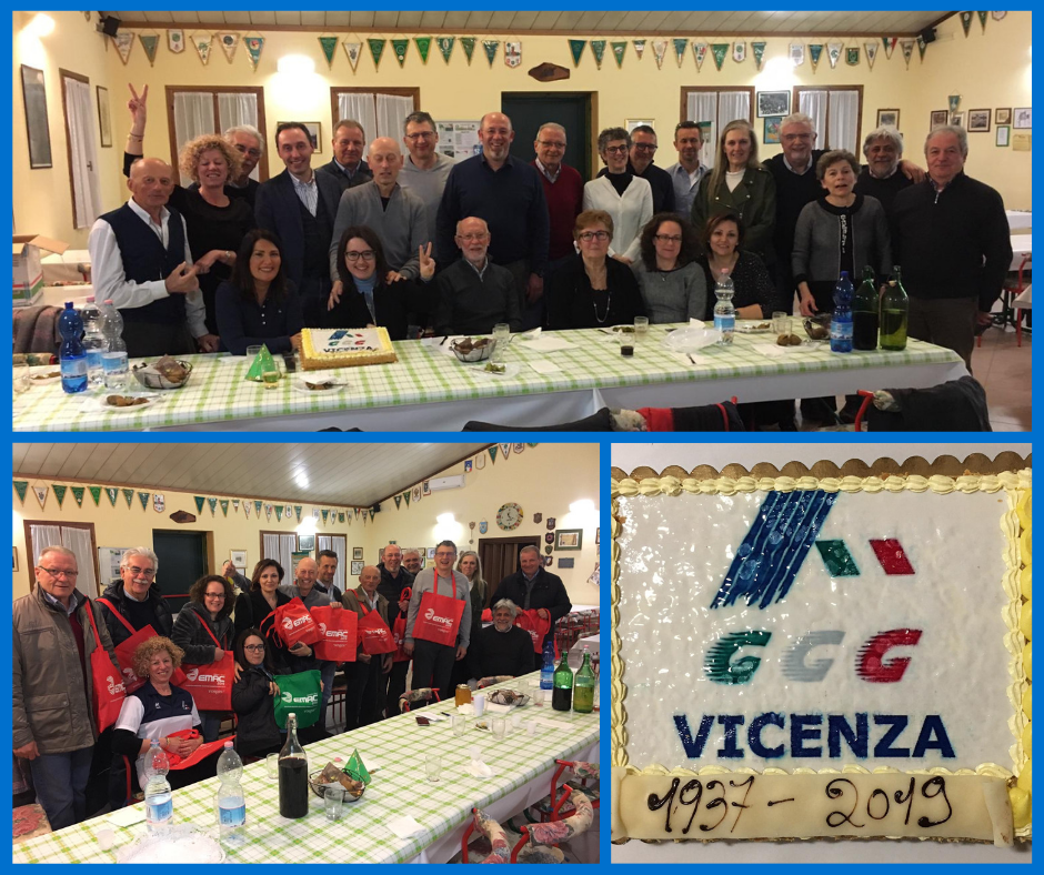 Alcuni momenti della cena GGG Vicenza 2019