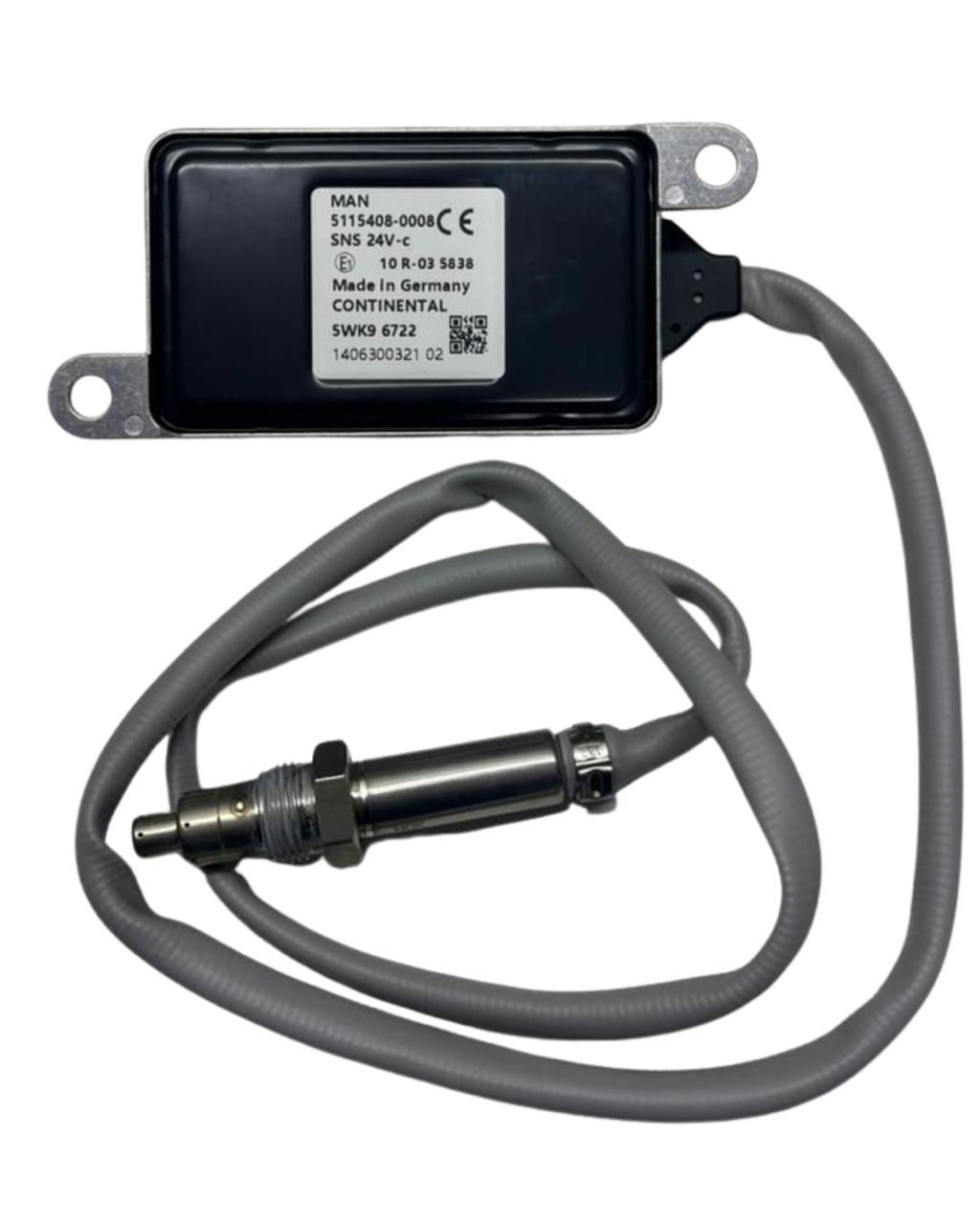 SENSOR NOX MAN 5115408-0008 / 5WK96722 (PÓS-CATALISADOR)