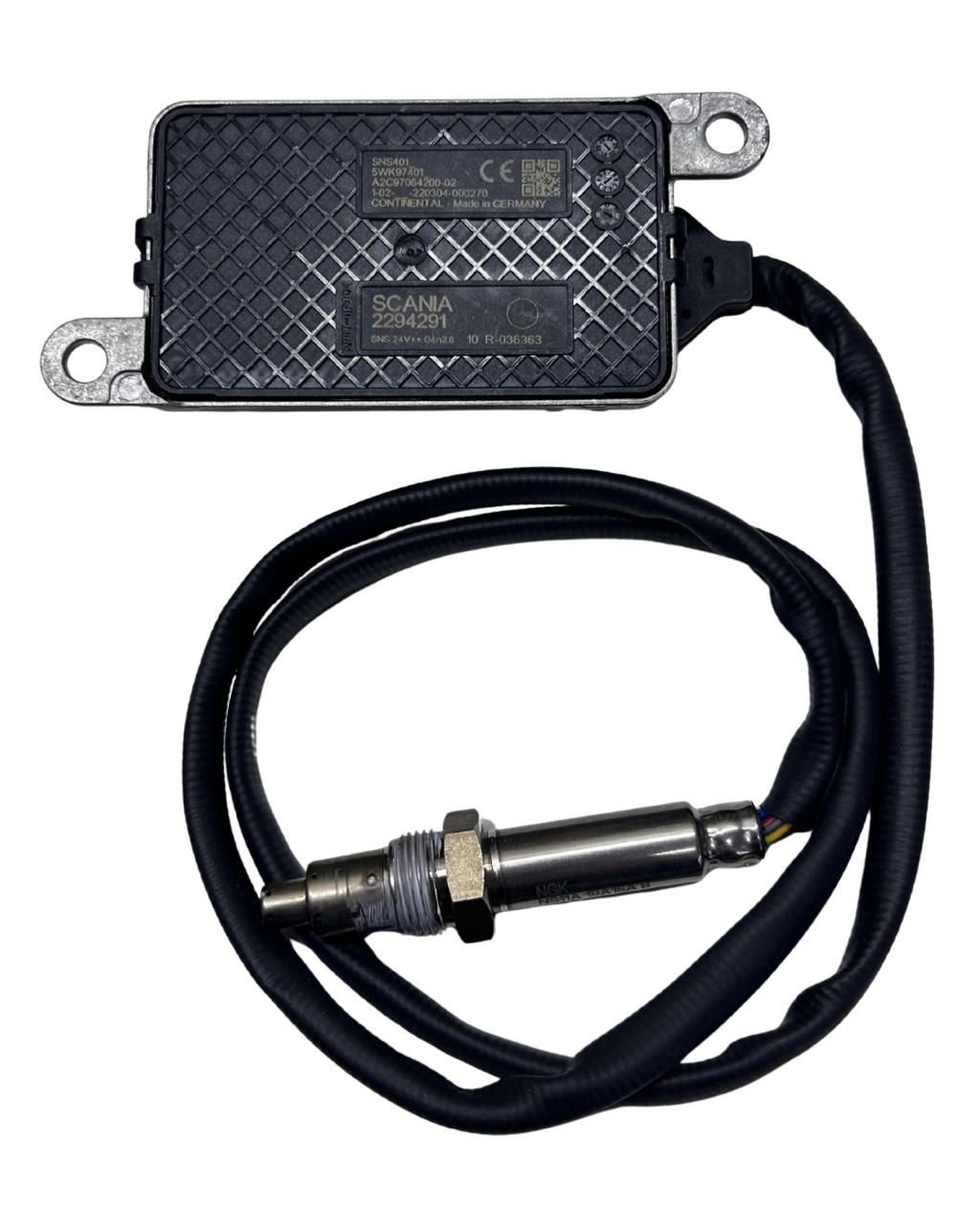 SENSOR NOX EURO 6 SCANIA NTG 2294291 / 5WK97401 (PÓS-CATALISADOR)