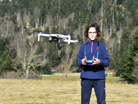 Quentin, 9 ans, aux commandes de nos drones