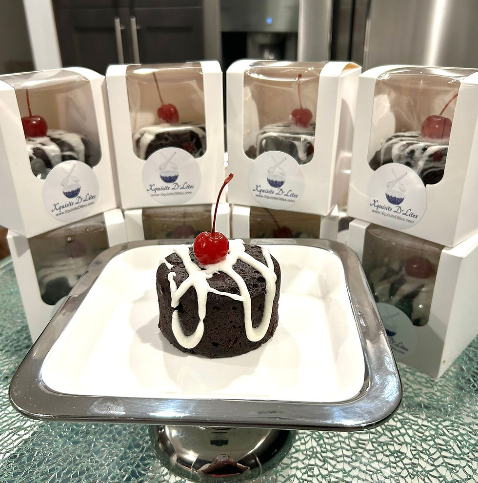 Custom Individual Caribbean Rum Cakes!