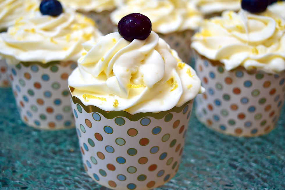 Berry-Lemon Cupcakes