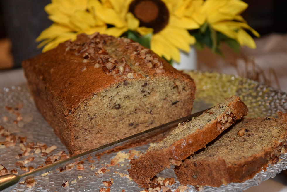 Nutty Banana Bread