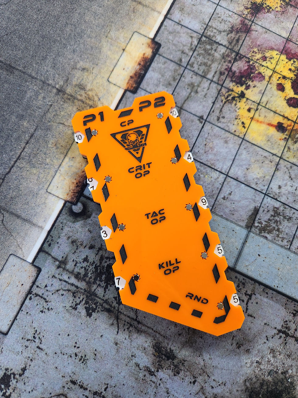 2 Player Strike Team Handheld Battle Tracker