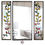 Thumbnail: Trio Branch Design Lead Overlay Stained Glass Mirrors  111 x 91 cm