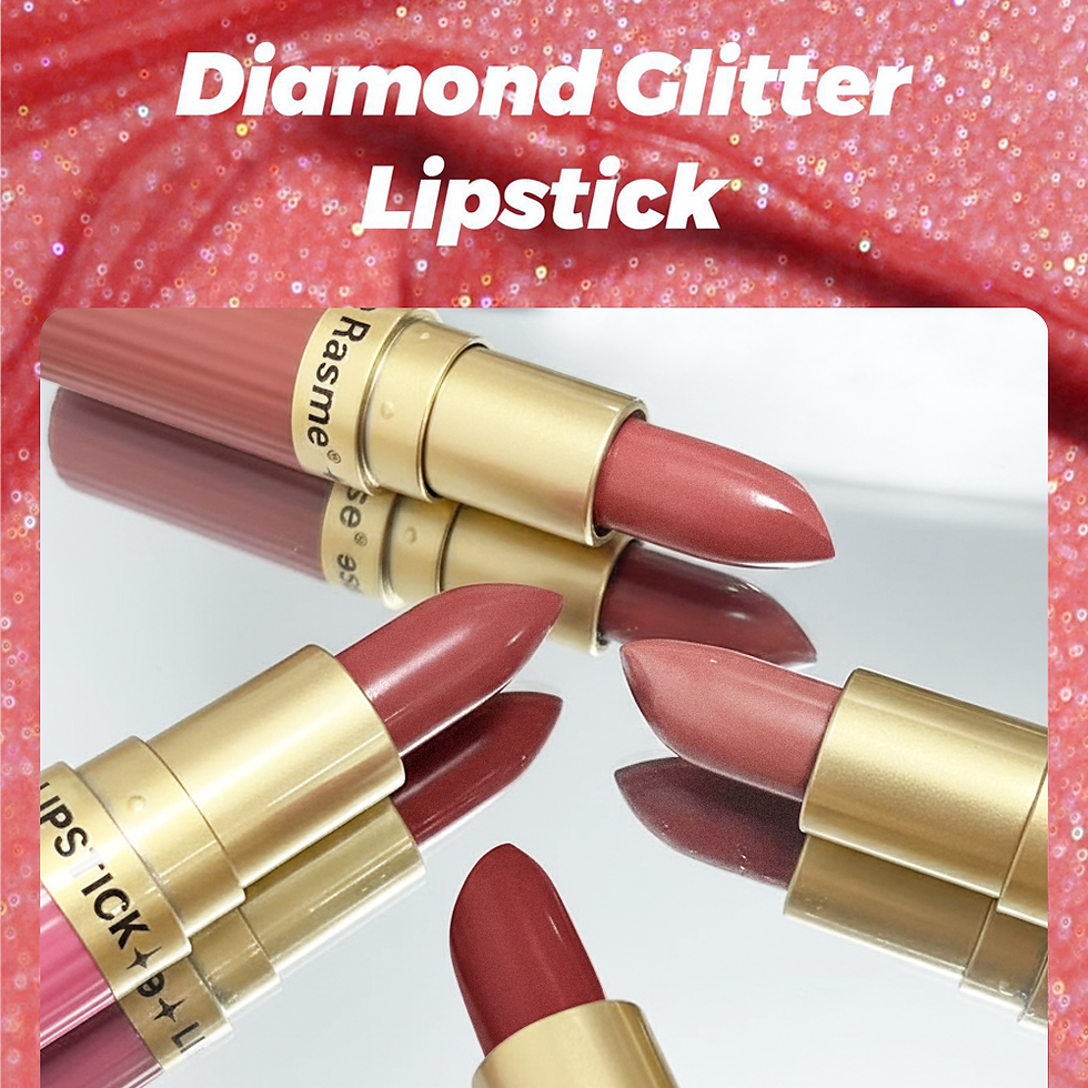 Thumbnail: Pearlescent Pink Glitter Velvet Lipstick Metallic Waterproof Long Lasting Matte 