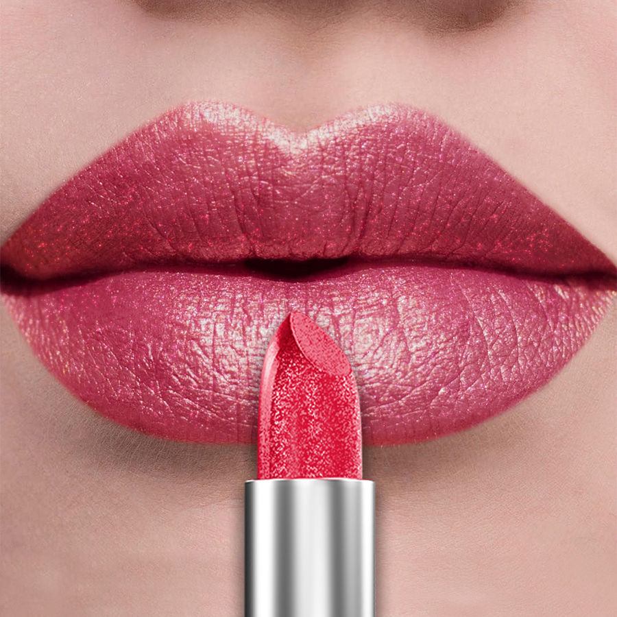 Thumbnail: 21Colors Bold & Intense Glitter Shiny Metallic Lipstick Pearlescent Lip Tint,Lon