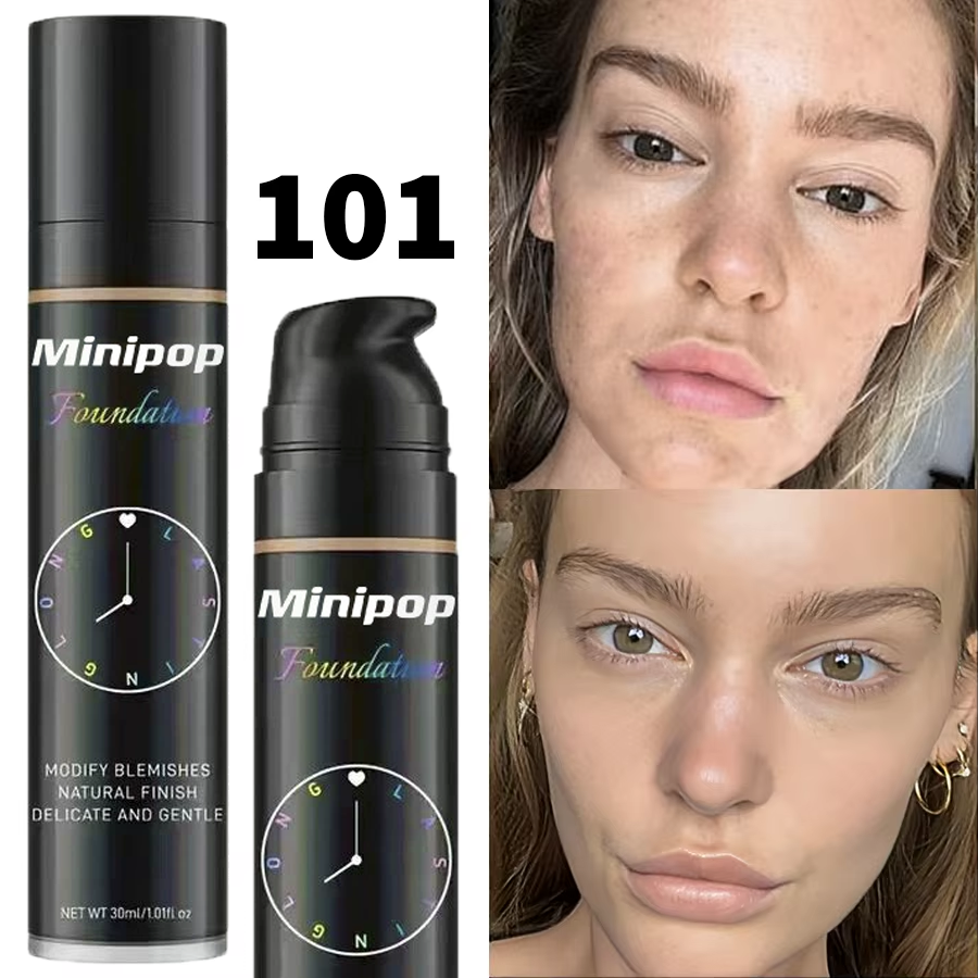 Thumbnail: 8-Color Liquid Foundation Makeup Set Waterproof Sweat-Resistant Concealer Profes