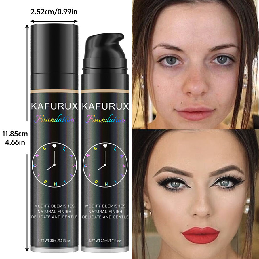 Thumbnail: 8-Color Liquid Foundation Makeup Set Waterproof Sweat-Resistant Concealer Profes