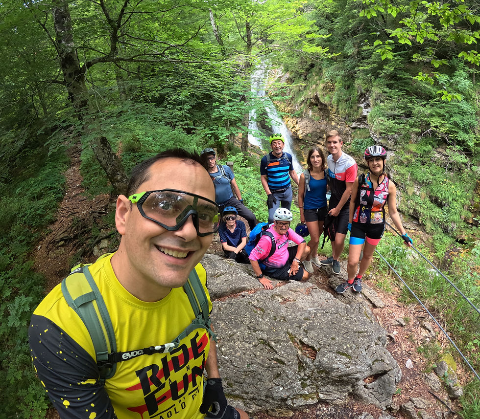 Ferragosto E-Bike: Cascate dell'Arzino con Paolo Ema