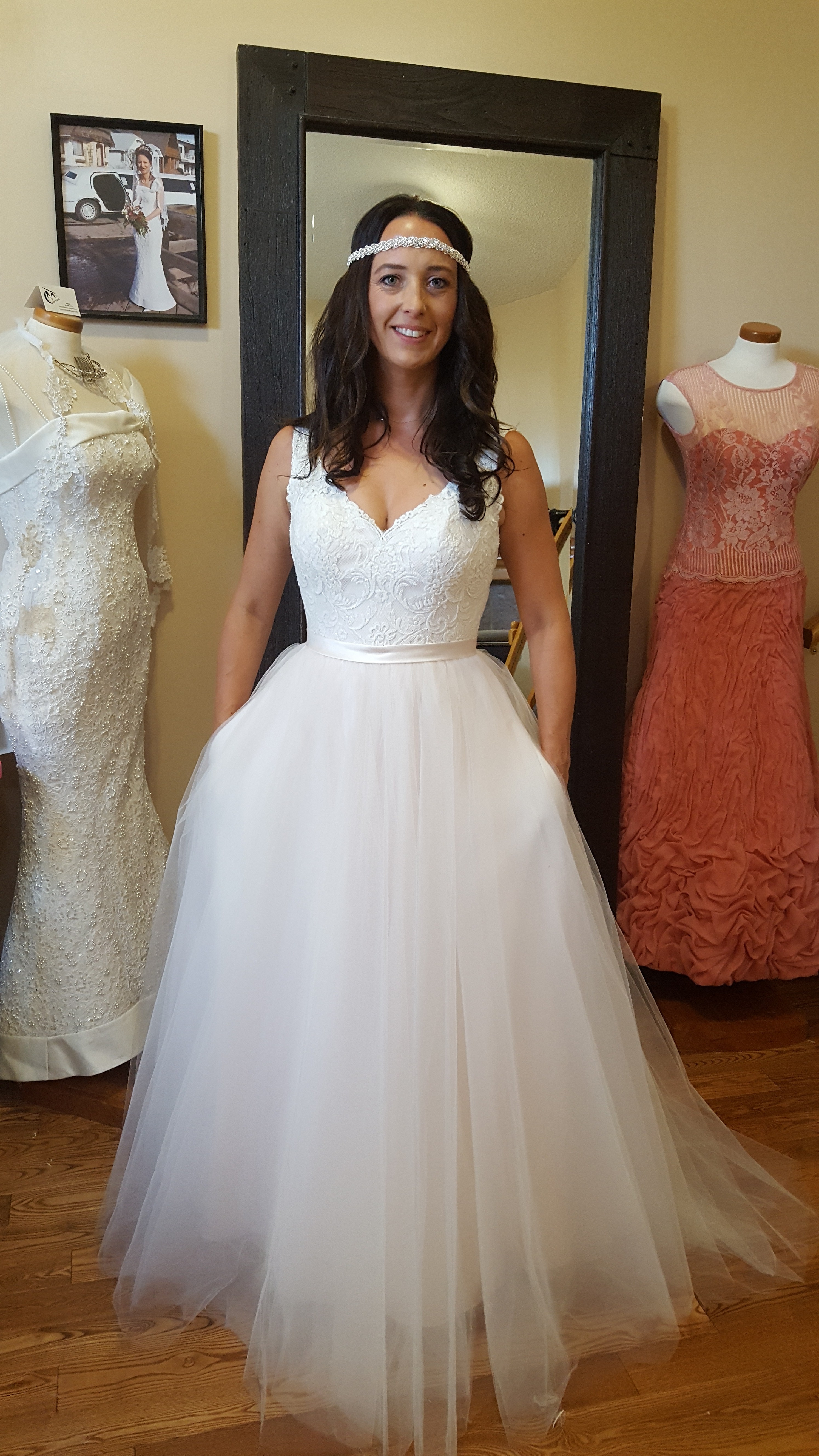 Redesign your wedding dress