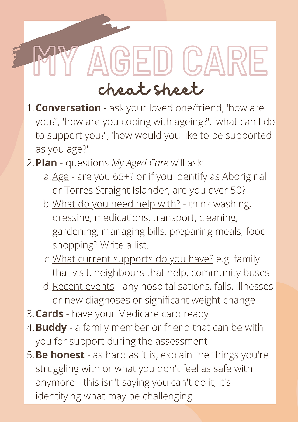 How To Access My Aged Care 