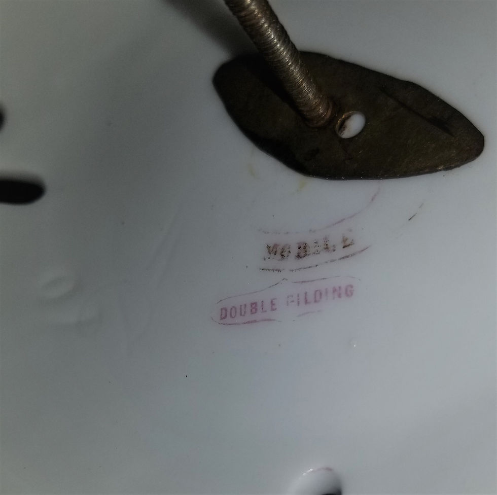 Thumbnail: Fruit Compote, Corbeille, porcelain, Vieux Old Paris, French, Mobile, AL