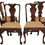 Thumbnail: Queen Anne, Set 4 Side Chairs, c1730, Walnut, Cabriole, Pad Ft, England, 39"