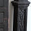Thumbnail: Circa early 1800 Classical Federal cast iron fence post, finest heavy castings