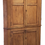 Thumbnail: Corner CABINET Cupboard, Ohio, attr Shaker Union Village, Walnut, early1800 80"t