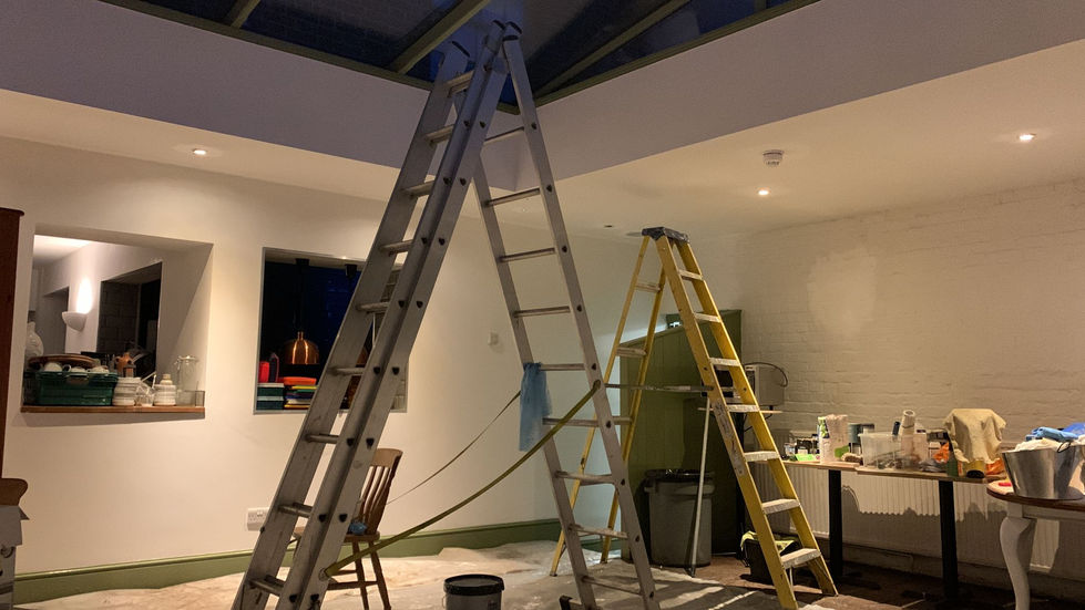 Painting, painting and more painting