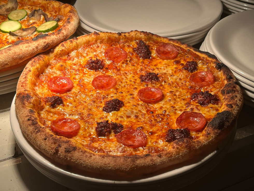 La Fonderia pizza - with all the heat of The Foundry 