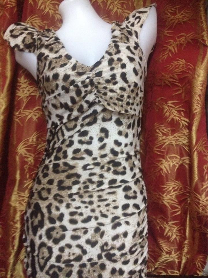 Animal Print Jersey dress