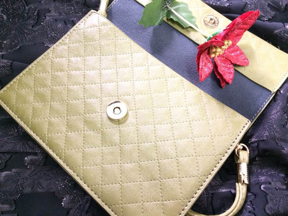 Thumbnail: Celine Green Travel Pouch Bag