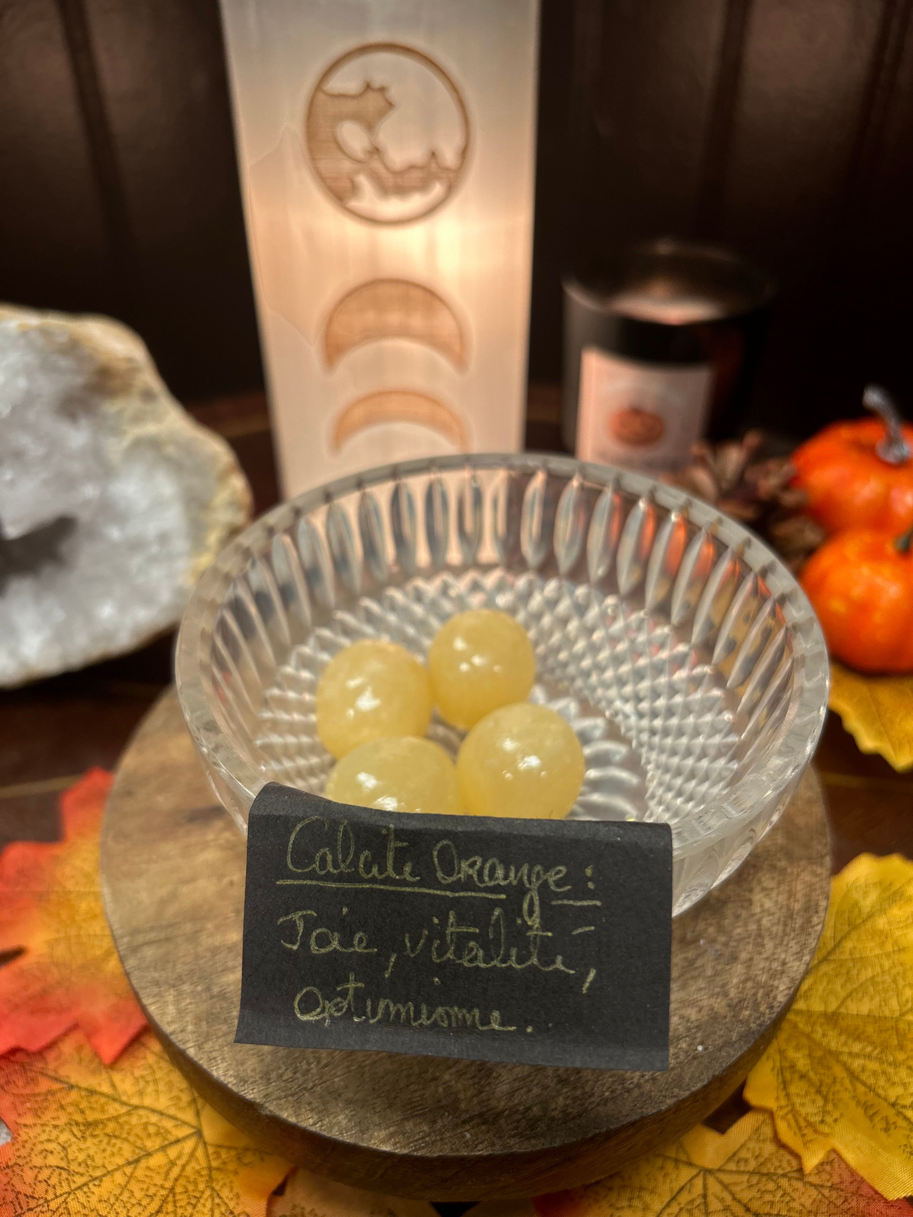 Petite pierre calcite orange (1)