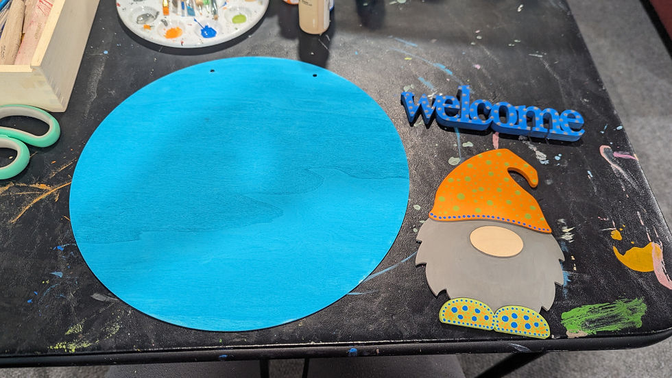 the pieces before asembly