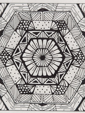 fascinated by hexagons