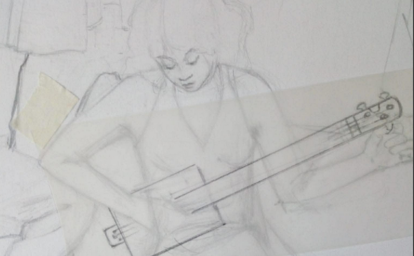 Skizze von Julia Diaz