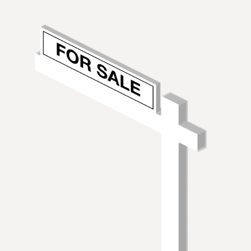 Thumbnail: For Sale Rider Sign - BAE.RS.FS.00B