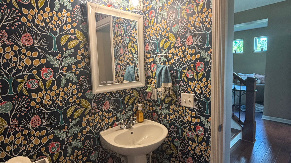 bathroom wallpaper