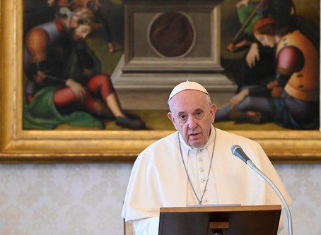 O Papa: olhar confiantes mesmo para os acontecimentos mais difíceis da nossa vida
