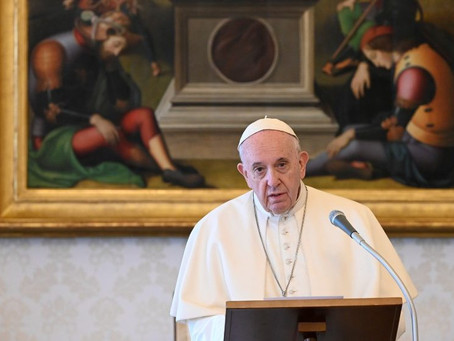 O Papa: olhar confiantes mesmo para os acontecimentos mais difíceis da nossa vida