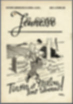 Tintin de retour de Toulouse, en couverture du Soir Jeunesse