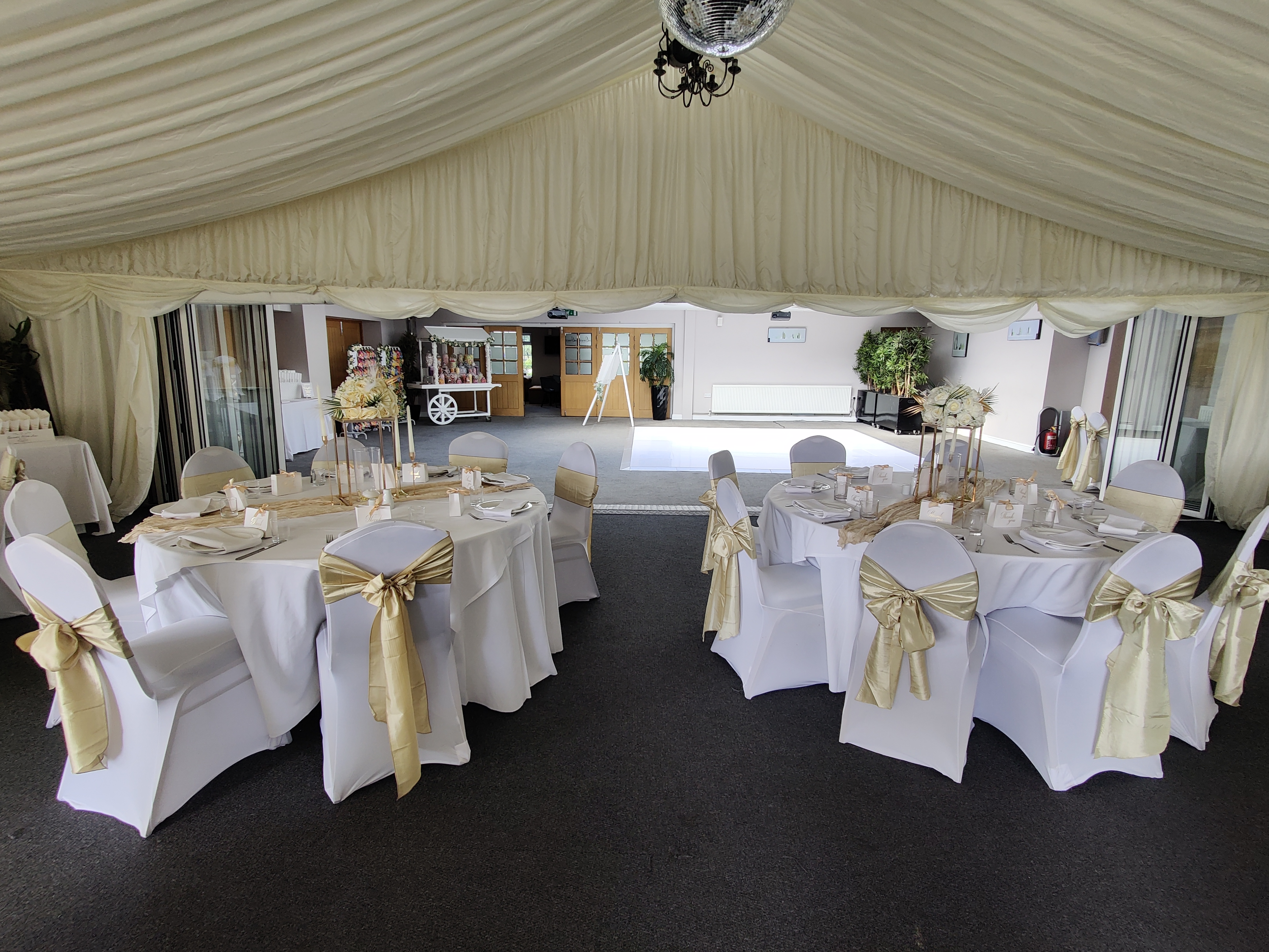 Elegant wedding reception venue, The Limes