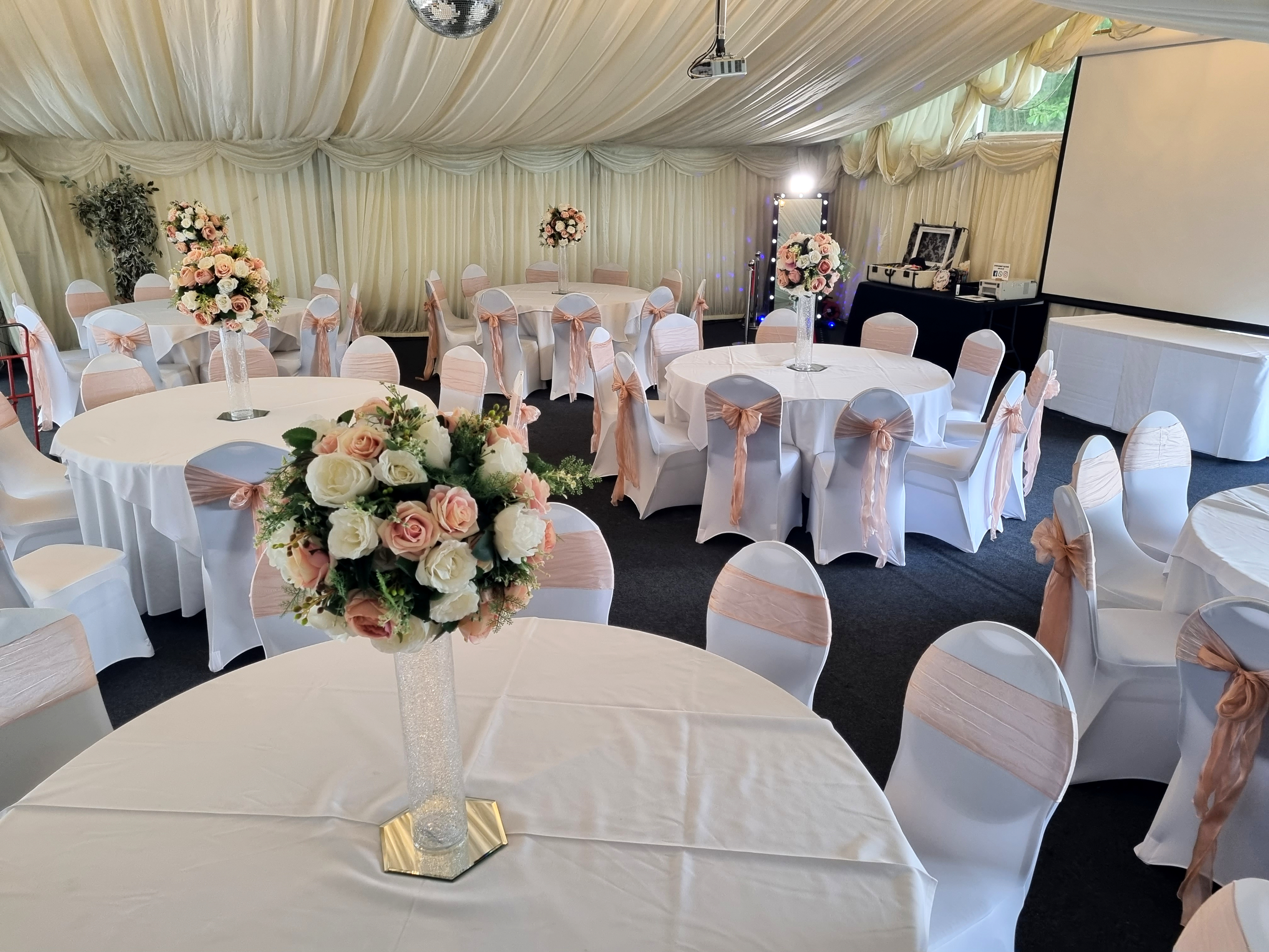 Elegant wedding reception venue, The Limes