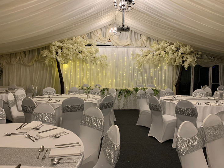 Elegant wedding reception venue, The Limes
