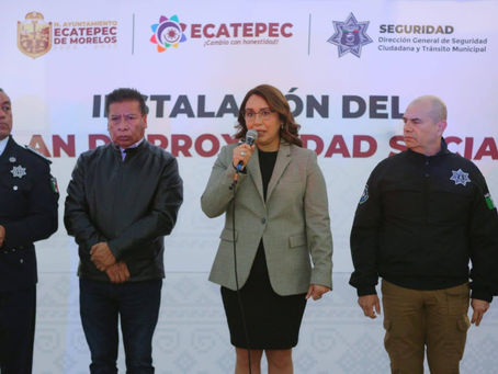 Azucena Cisneros arranca el Programa de Proximidad Social en Ecatepec