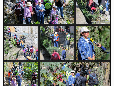 Con apoyo de vecinos continúa saneamiento de barrancas en Ecatepec