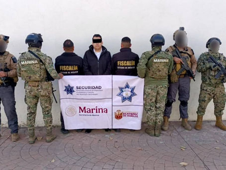 Marinos y policías de Ecatepec participan en orden de aprehensión a ex funcionario de Chicoloapan por extorsión