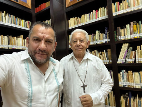 Ex regidor del PT en Naucalpan Mauricio Aguirre sostiene Encuentro con Presidente de la Conferencia del Episcopado Mexicano