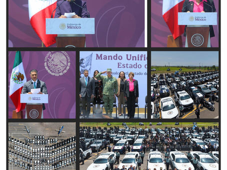 Presidenta Claudia Sheinbaum y Gobernadora Delfina Gómez activan Mando Único de Seguridad; reducirán delitos en el Oriente del Edomex