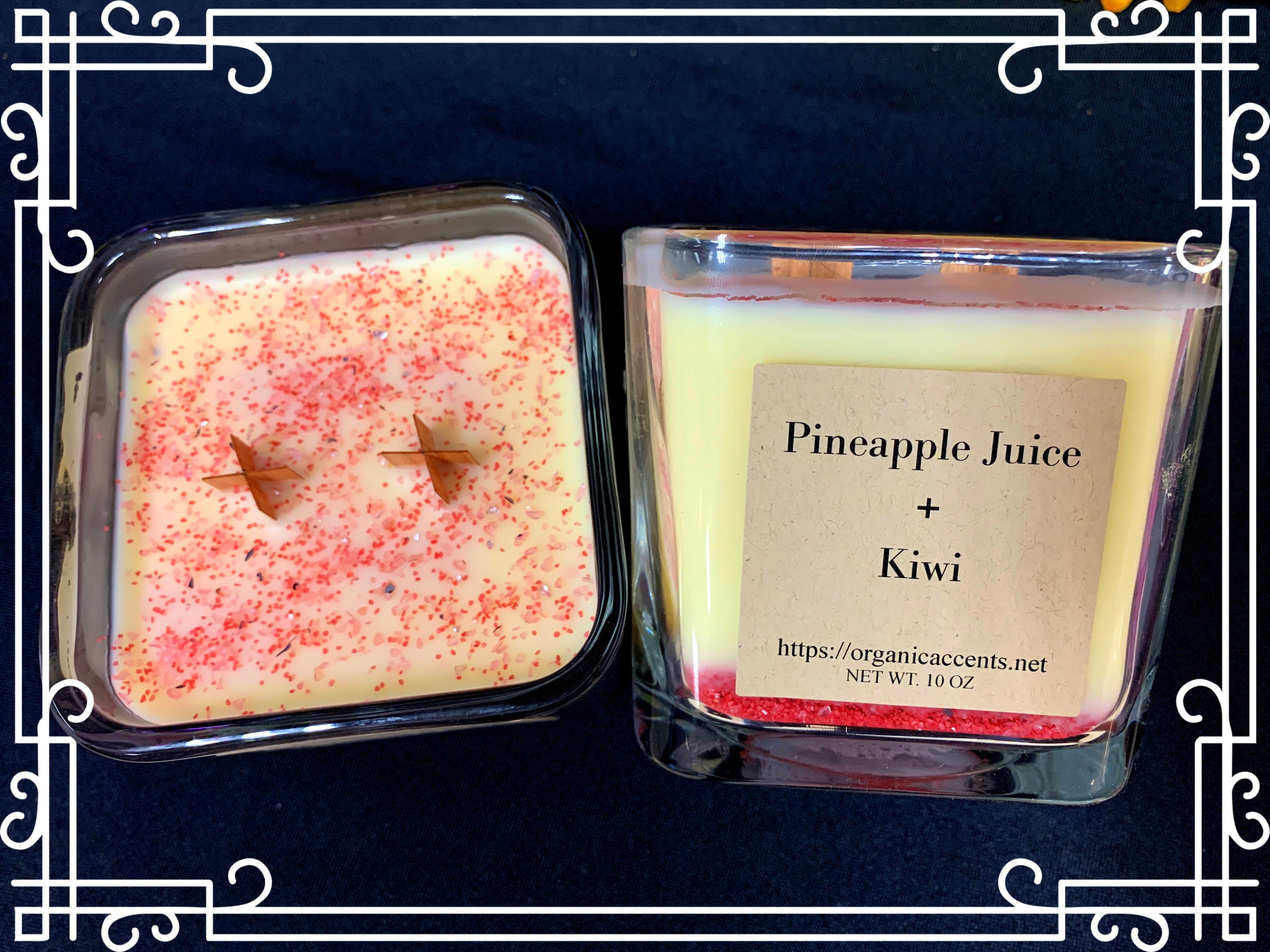 Pineapple Juice + Kiwi
