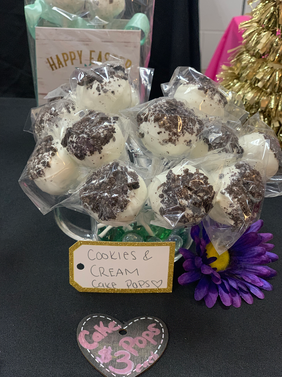 Cookies n Cream Cake pops