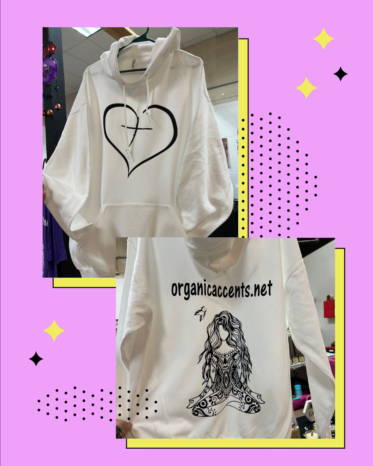 Organic Accents Hoodies 