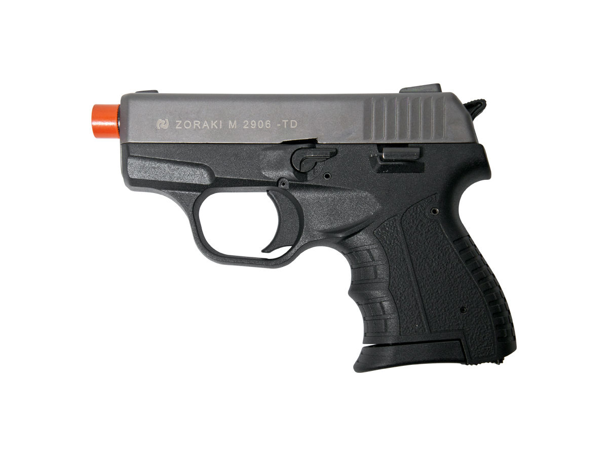 Zoraki M2906 9mm Semi Automatic Front Firing Blank Gun, Fume