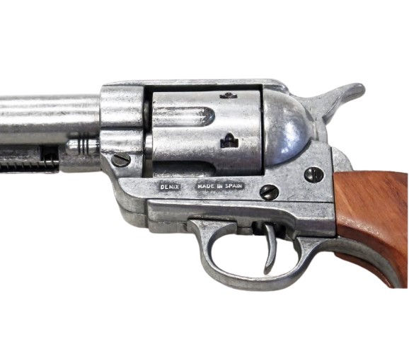 Thumbnail: 1873 Colt SAA Cavalry Non Firing Revolver In Antique Finish