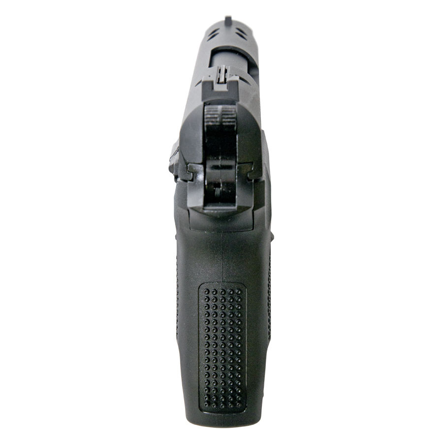 Thumbnail: ZORAKI M2914 9mm Semi Automatic Front Firing Blank Gun, Black
