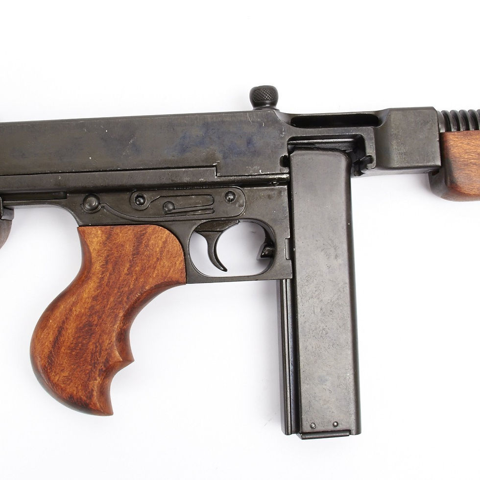 Miniaturebillede: Denix M1928 Military Version Thompson "Tommy Gun" Non-Firing Submachine Gun detail view