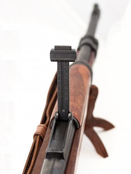 Thumbnail: Denix Mauser Karabiner 98 Kurz Non Firing Bolt Action Rifle with sight up